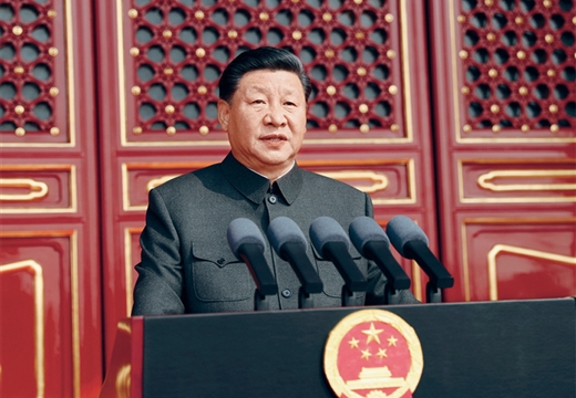 習近平：大力弘揚偉大愛(ài)國主義精神，把強國建設、 民族復興偉業(yè)不斷推向前進(jìn)